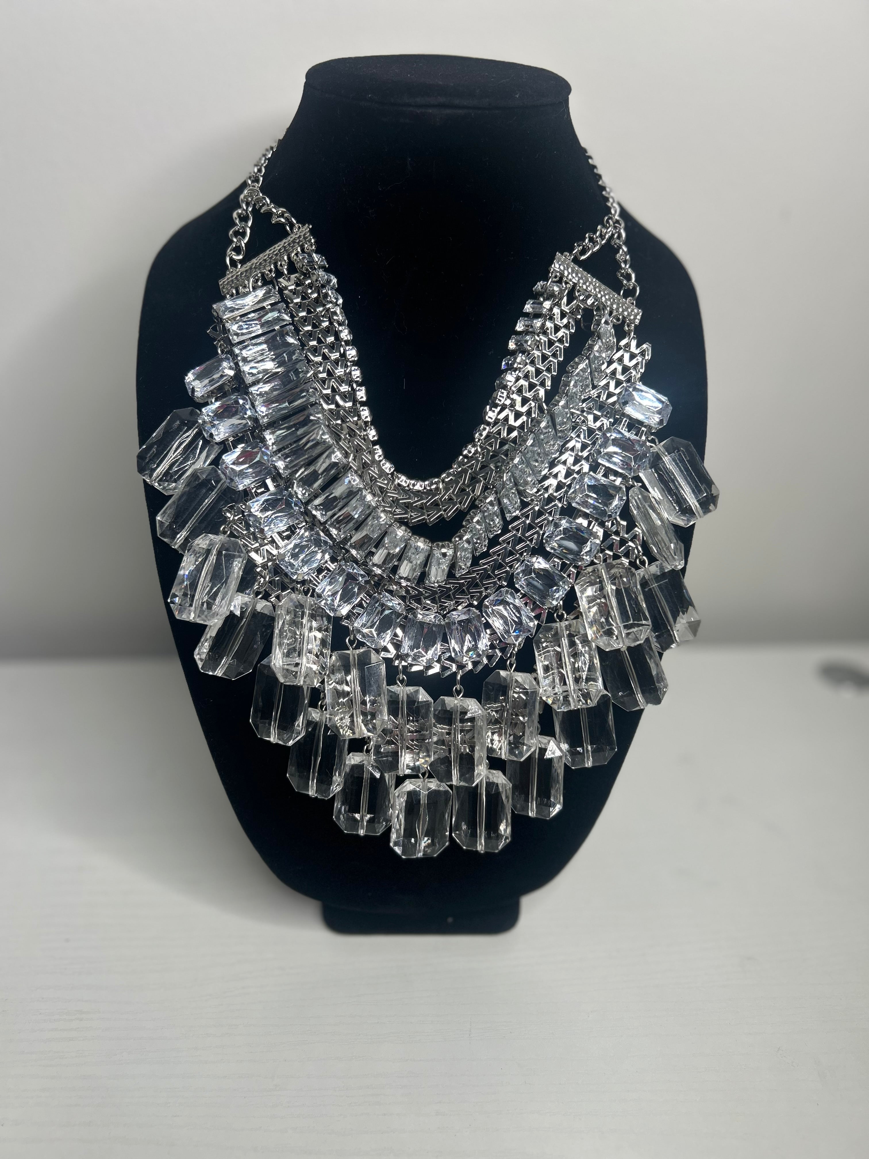 Silver Chunky Necklace